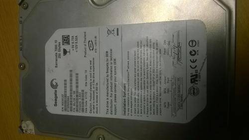 250GB Seagate Sata Hard Drive ST3250820AS